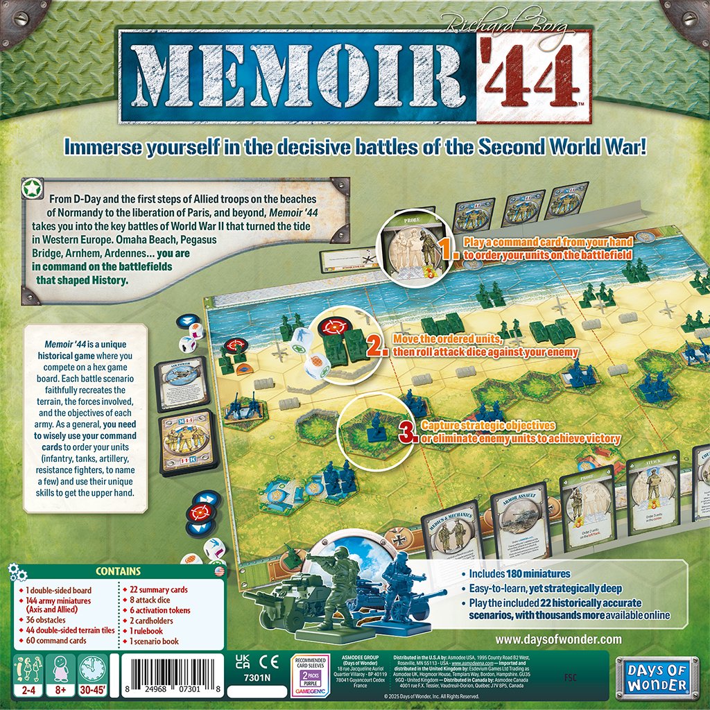 Memoir '44 Refresh Board Game