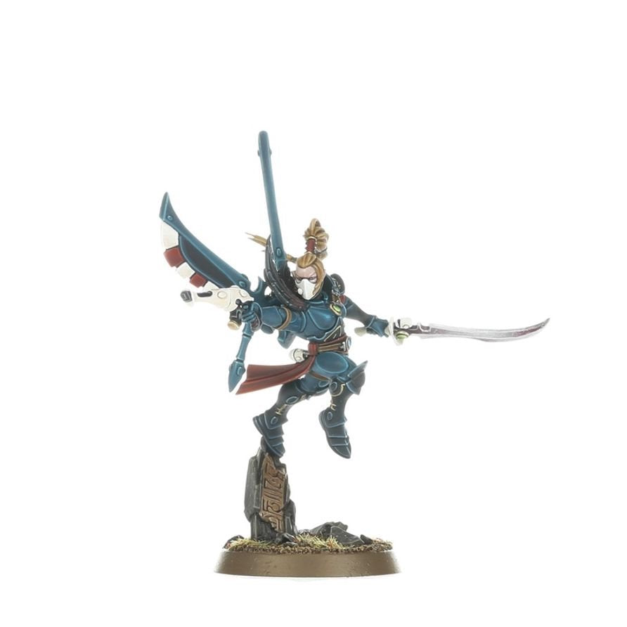 Warhammer 40,000 Aeldari Corsair Skyreavers Miniatures Set – 5 Customizable Plastic Figures with Jump Packs & Weapon Options for Warhammer 40K