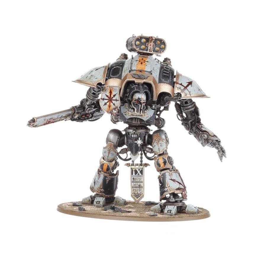 Warhammer 40K Imperial Knights Knight Questoris Model Kit – Multipart Plastic War Machine Figure with 6 Build Configurations for Warhammer 40,000 Armies