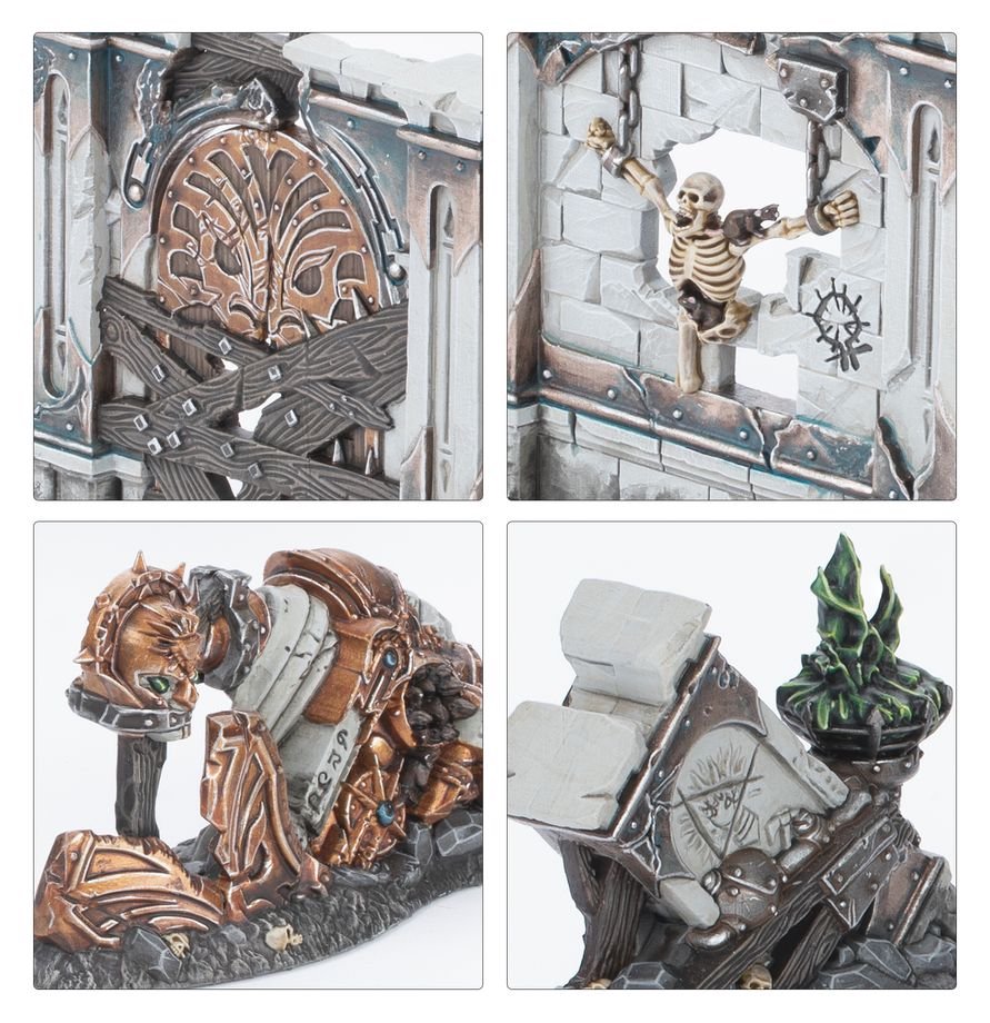 Warhammer Age of Sigmar: Ultimate Starter Set – Spearhead Starter Box with Stormcast Eternals & Skaven, 37 Push-Fit Miniatures, Gaming Mat, Dice & Rulebooks