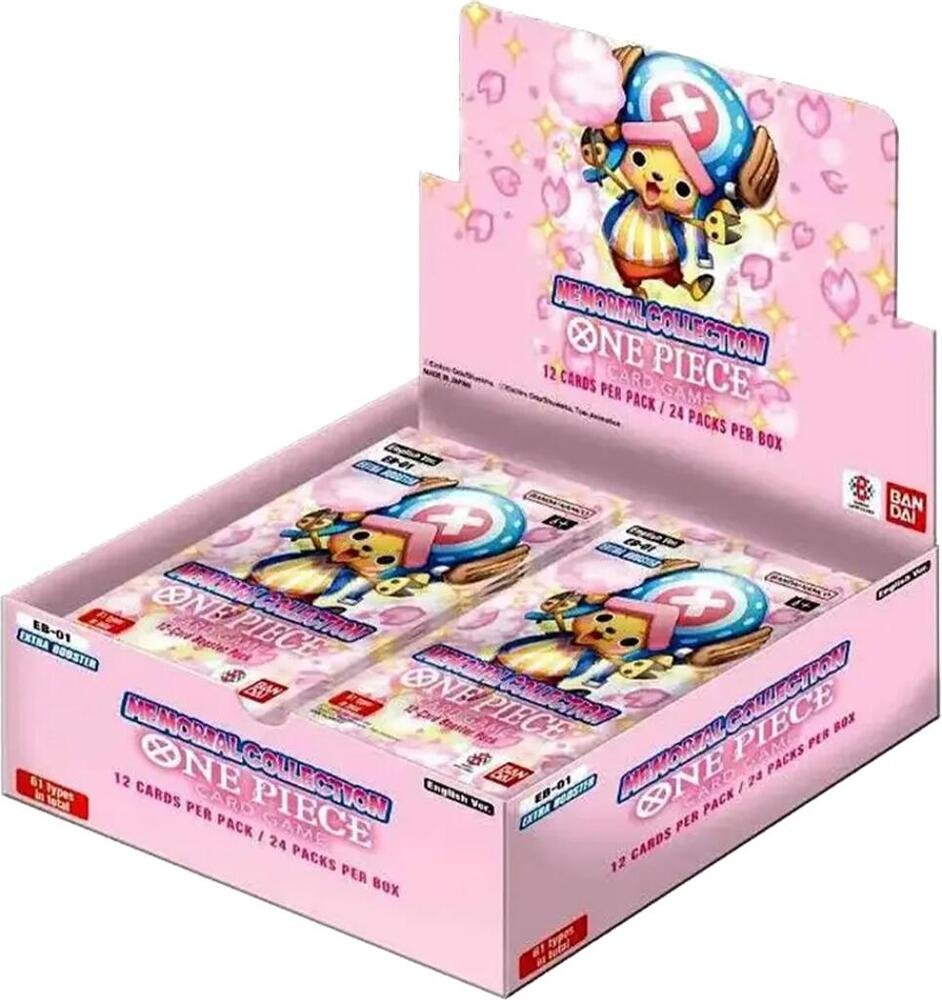 One Piece TCG EB-01 Memorial Collection English Booster Box - 24 Packs