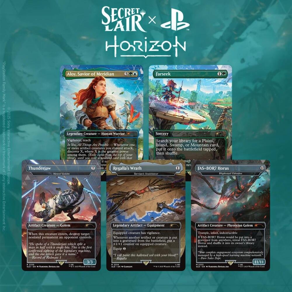 Magic: The Gathering TCG Secret Lair X Horizon: Into the Forbidden West - Non-Foil Edition