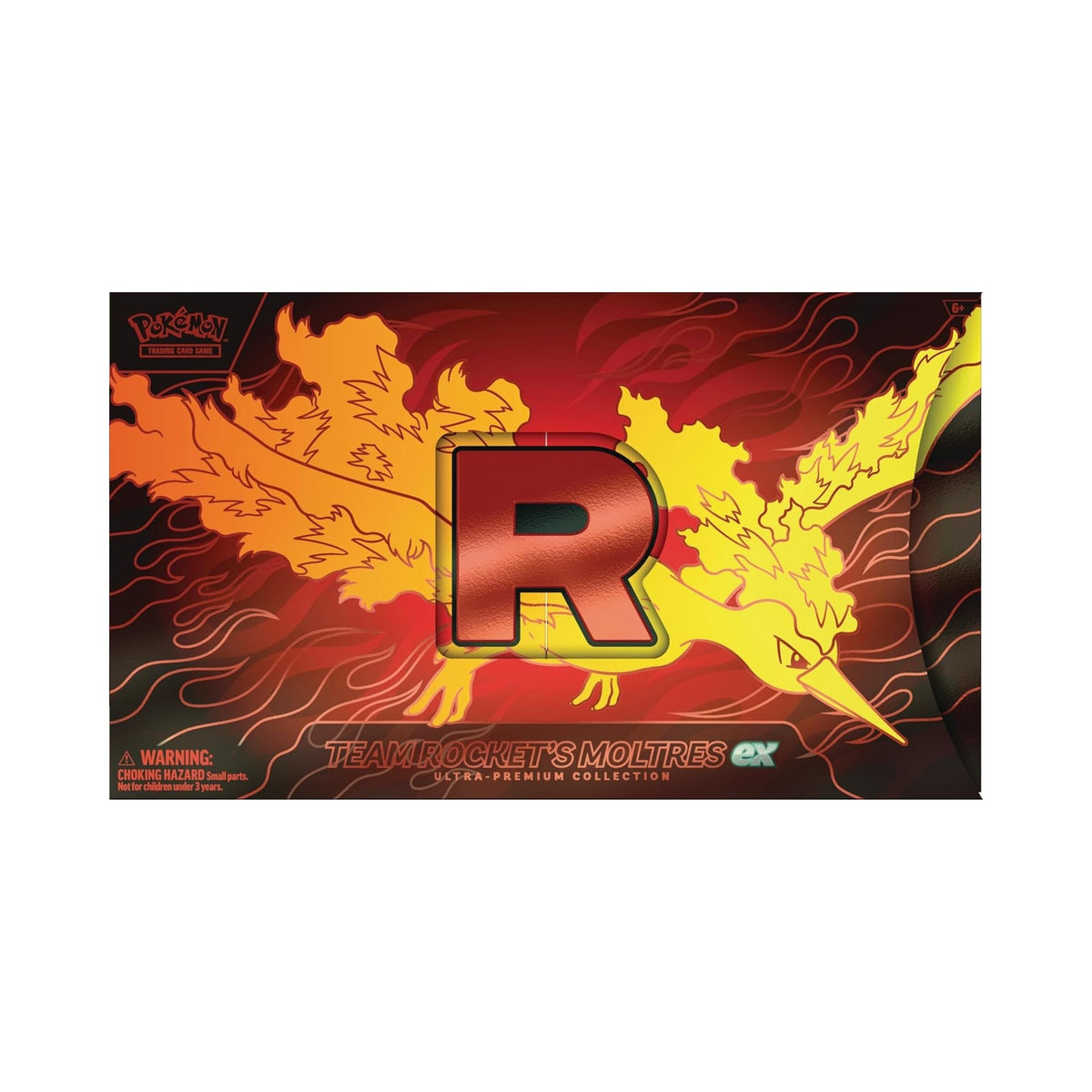 Pokemon Team Rocket's Moltres ex Ultra Premium Collection Pokemon TCG Collectible Card Set