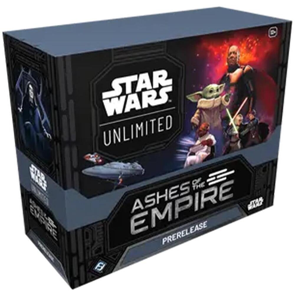 Star Wars Unlimited Ashes of the Empire Prerelease Kit Trading Card Game Booster Packs
