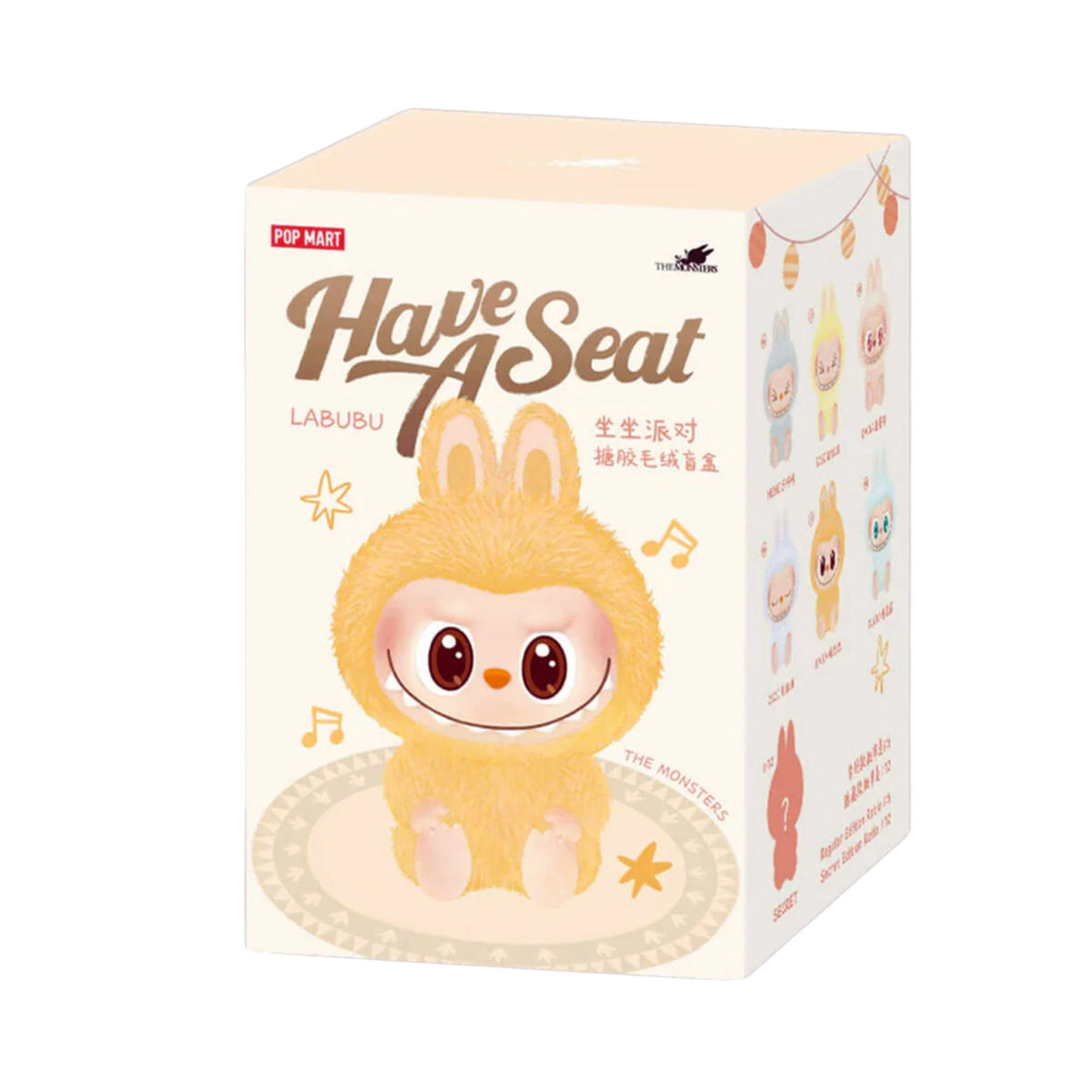 Pop Mart Labubu Have A Seat Plush Blind Box – Collectible Plush Mystery Toy