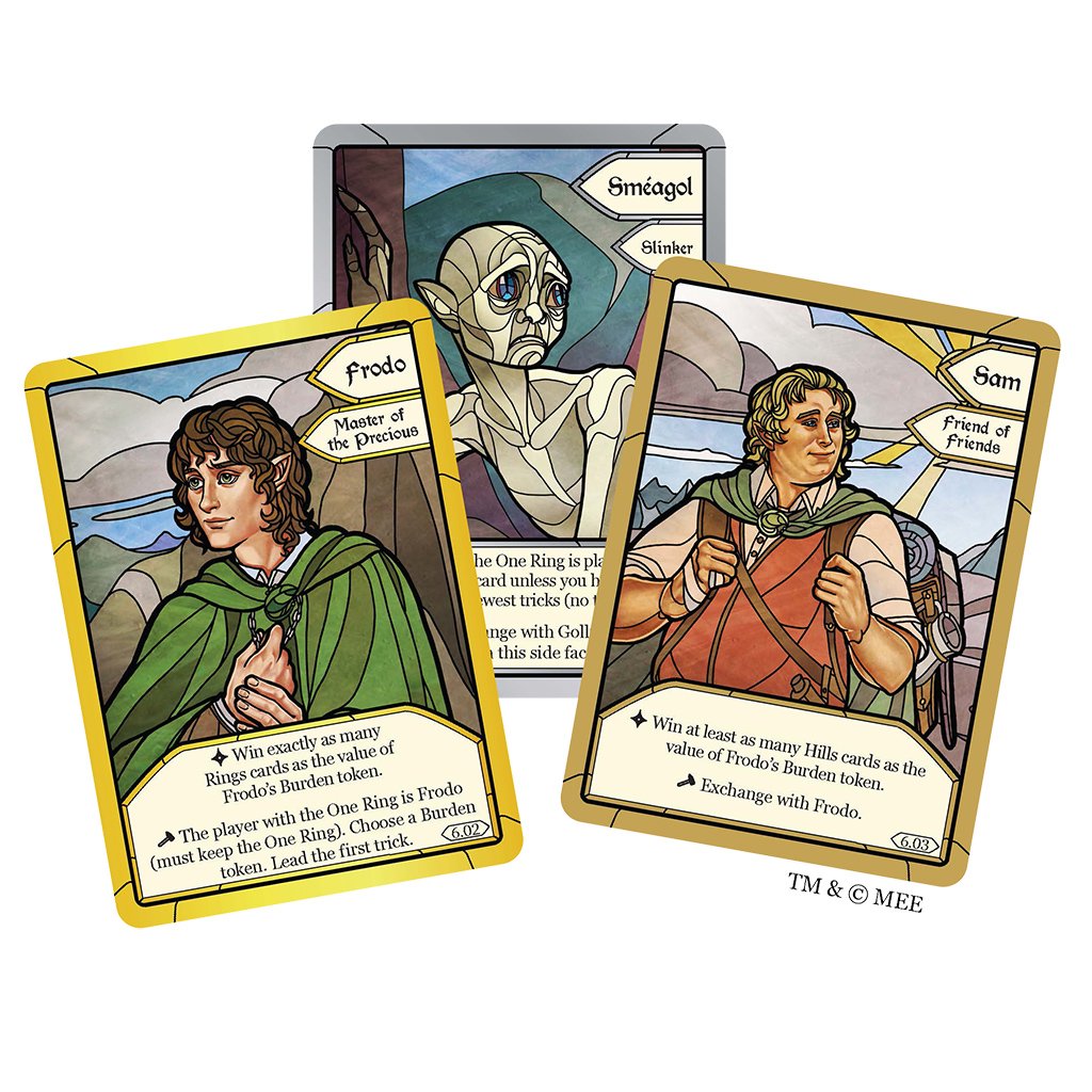 The Lord of the Rings The Two Towers Trick-Taking Game
