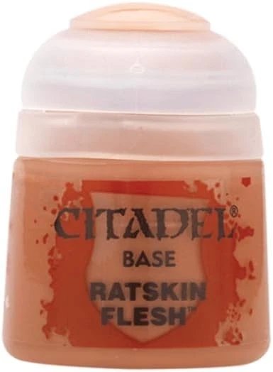 Warhammer Citadel Base Ratskin Flesh Paint Bottle 12ml