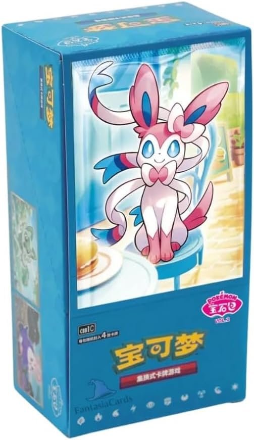 Pokemon TCG Chinese Gem Vol 2 Booster Box Pokemon Cards Booster Packs Trading Card Game