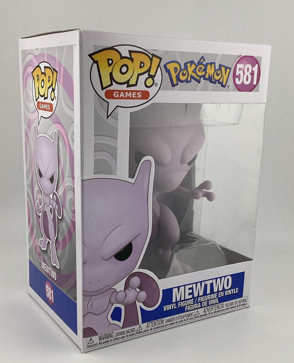 Funko Pop! Games Vinyl: Pokémon - Mewtwo #581