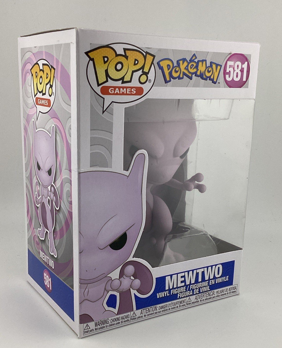 Funko Pop! Games Vinyl: Pokémon - Mewtwo #581