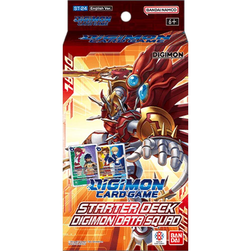 Digimon Card Game ST-24 Data Squad English Starter Deck Ready-to-Play Trading Card Game Set