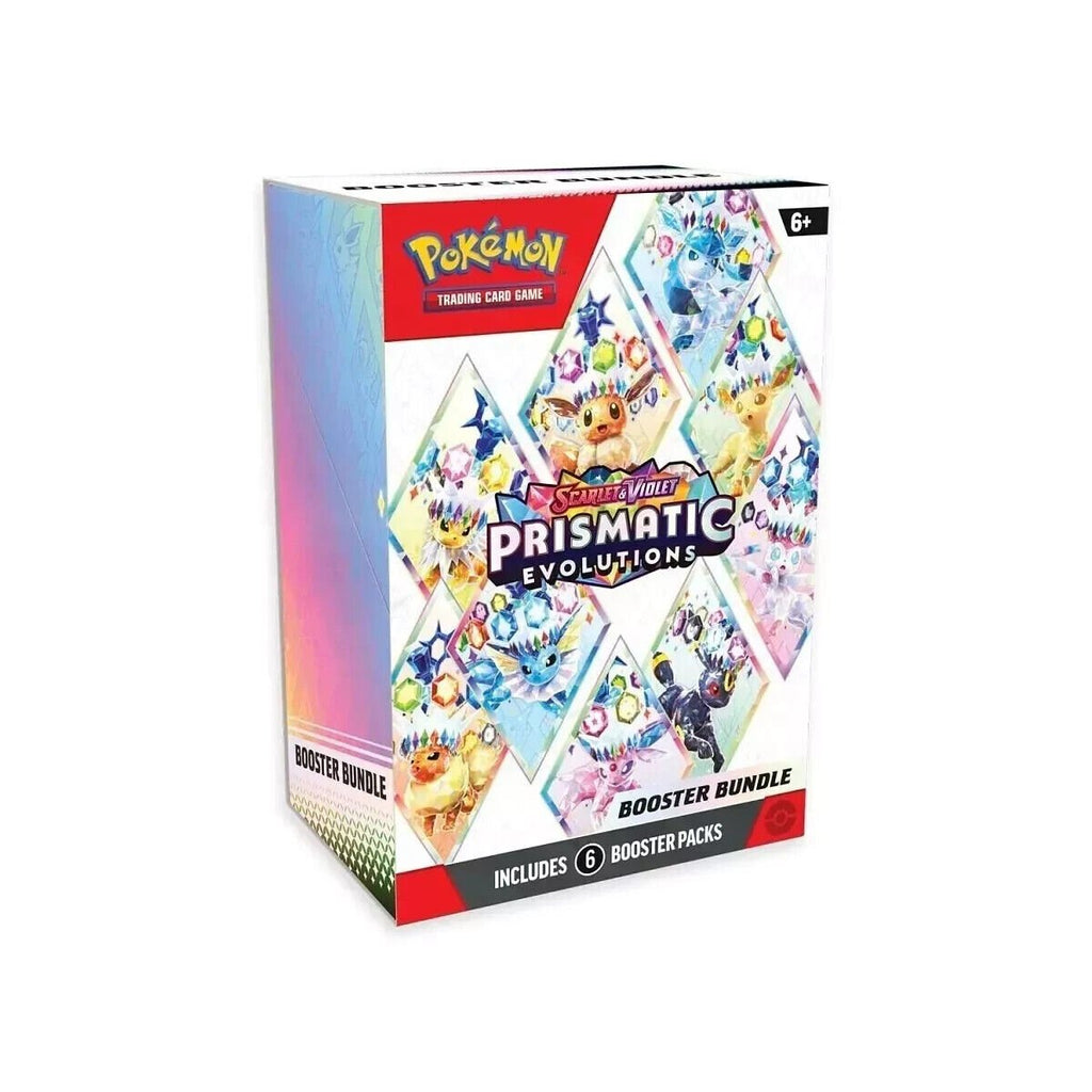 Pokemon TCG: Scarlet & Violet Prismatic Evolutions Booster Bundle