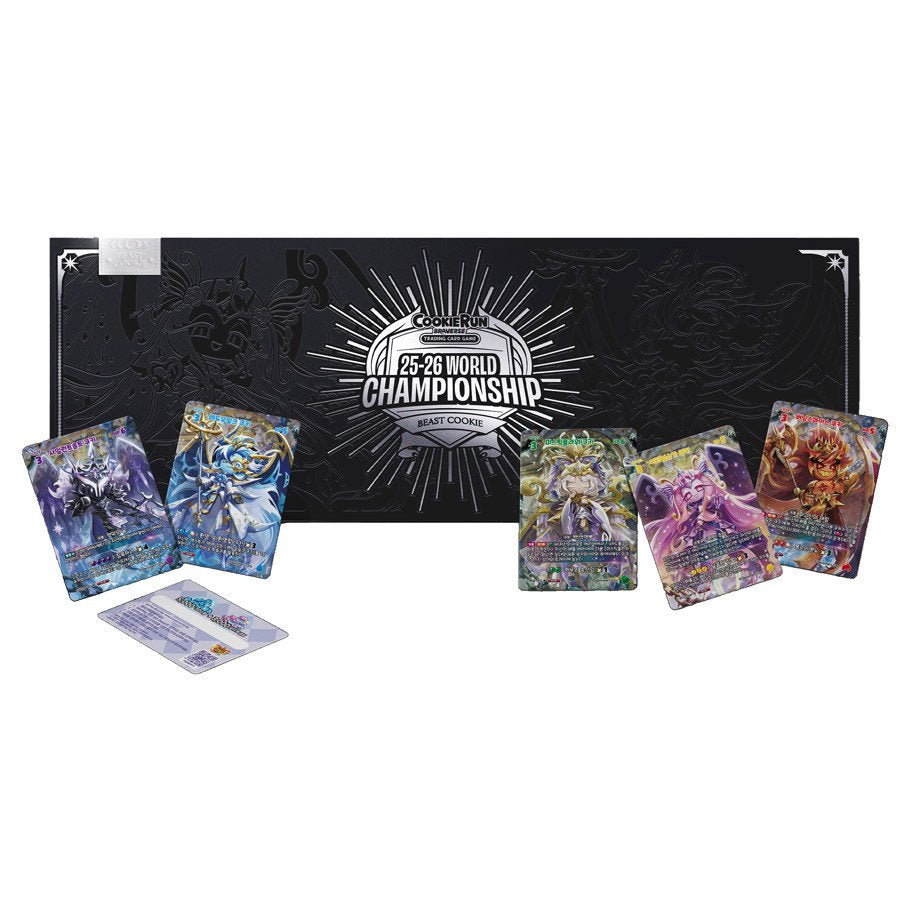 CookieRun Beast Cookie Collectible Card Set – Official Cookie Run Braverse TCG Promo Trading Cards, Cookie Run Kingdom Cards Collectibles for Fans and Card Game Collectors (PREORDER)
