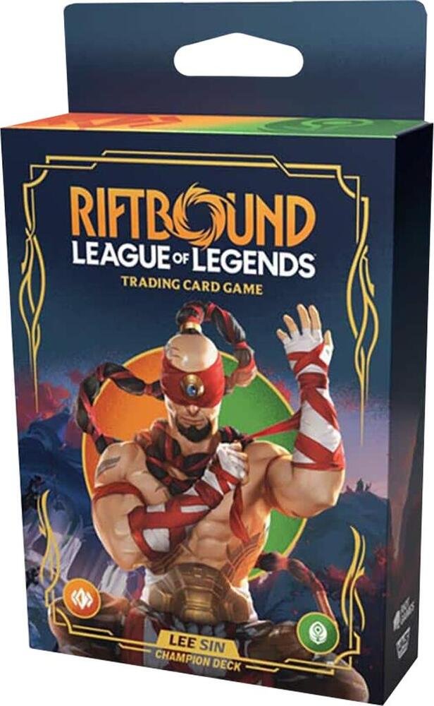Riftbound League of Legends Trading Card Game: Lee Sin Champion Deck