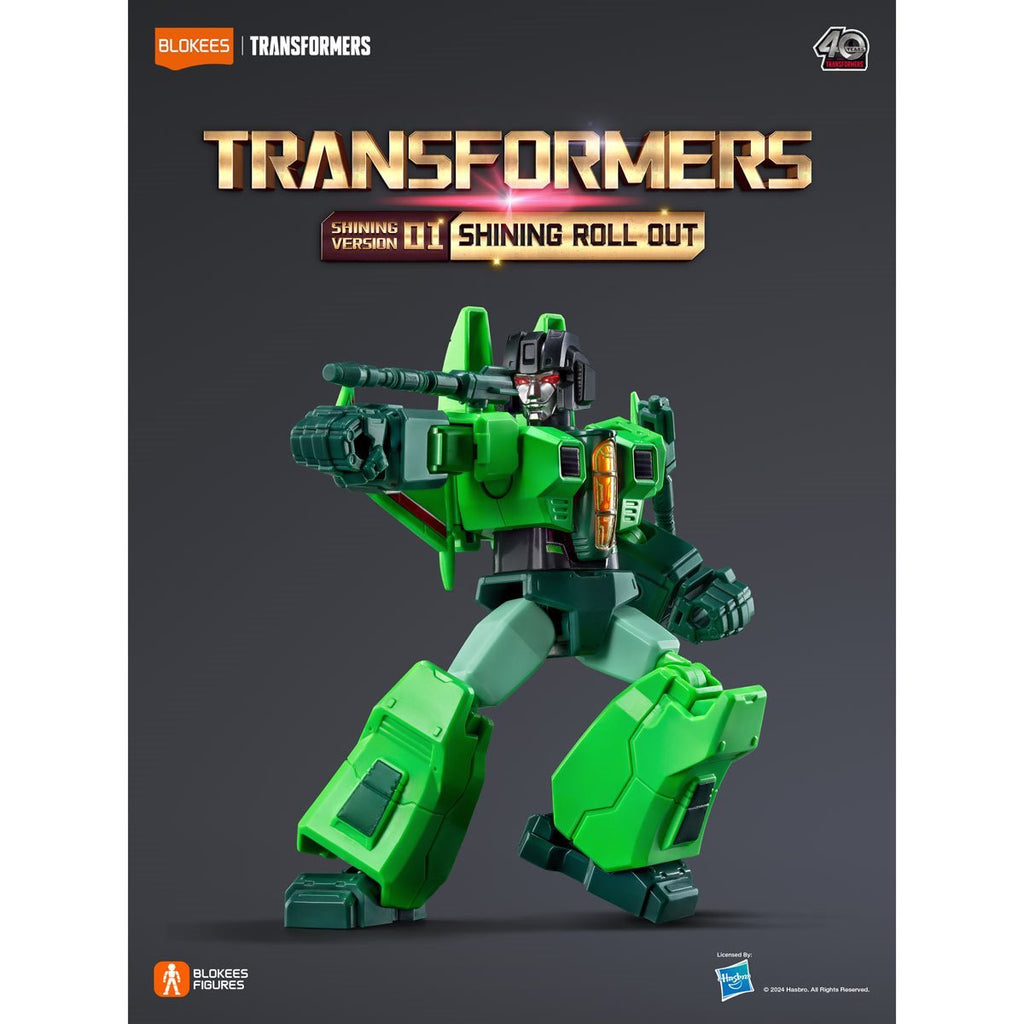 Transformers Shining Version 1 Shining Roll Out Blokees Mini Model Kit