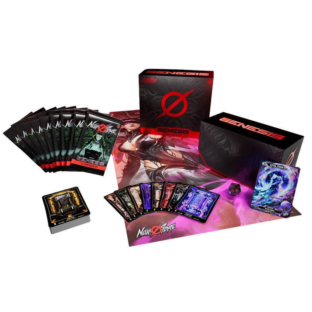 Neuroscape Genesis Unlimited Master Diver Kit TCG Trading Card Game Set, 2026 Collectible Card Game, Standard Cards, English Edition