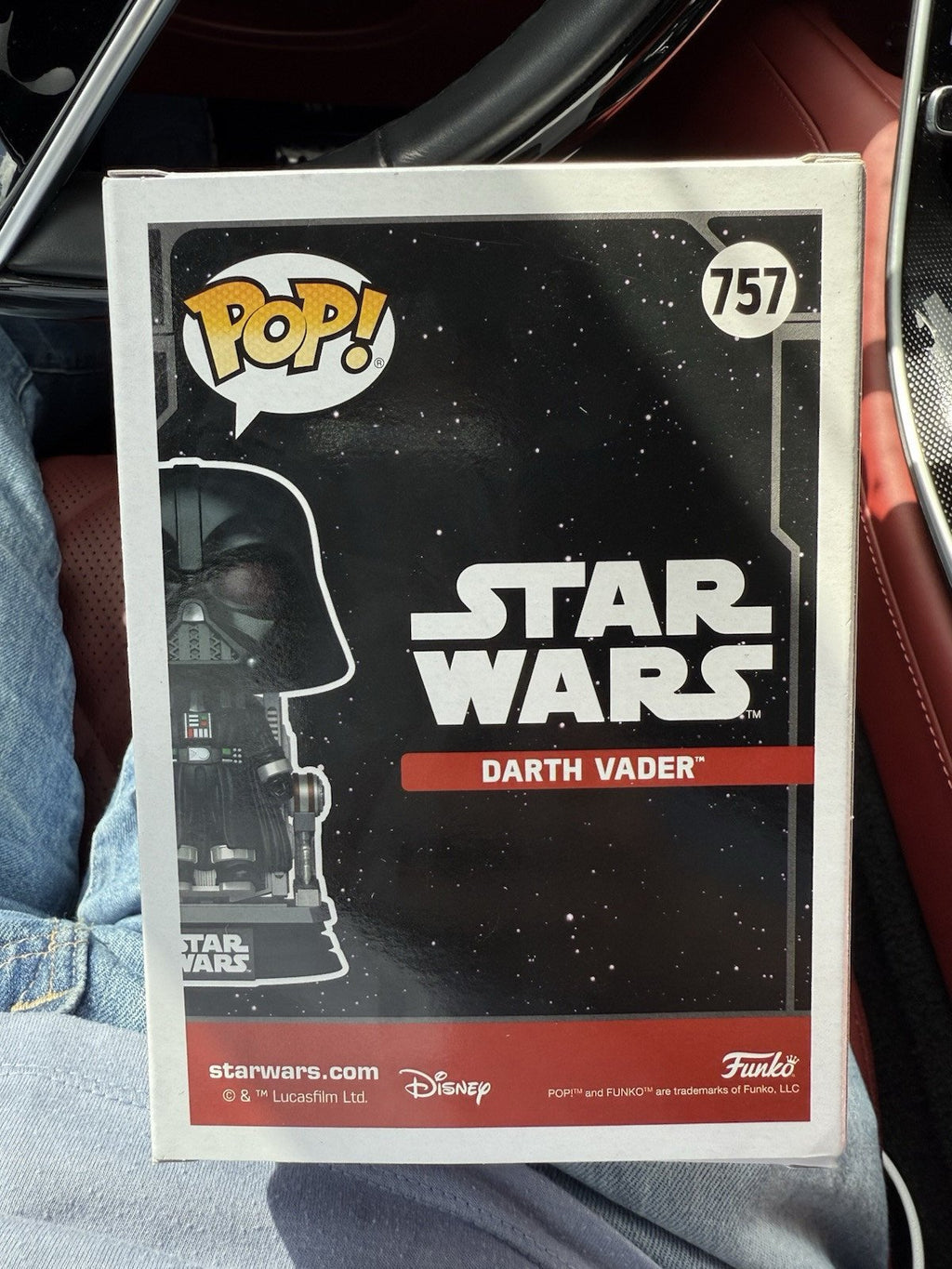 Funko Pop Star Wars Darth Vader TargetCon Exclusive w/ Protector In Hand