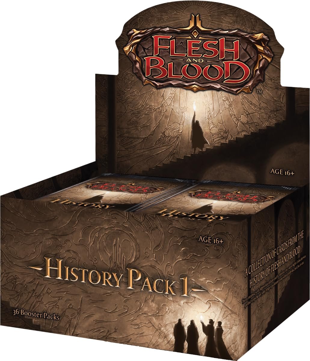 Legend Story Studios Flesh & Blood TCG: History Pack 1 - Booster Box (36 Packs)