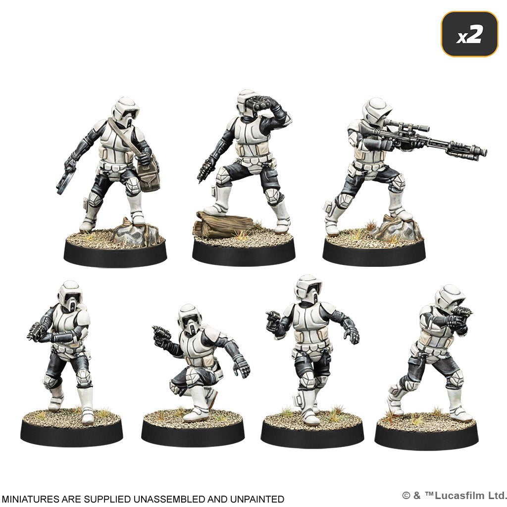 Star Wars Legion Galactic Empire Starter Set Miniatures Strategy Game