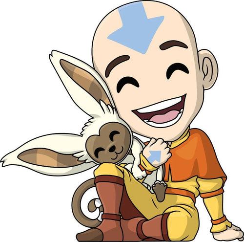 Aang Youtooz Avatar: The Last Airbender Collection - Approx. 4" Collectible Vinyl Figure #0 with Window Display Box