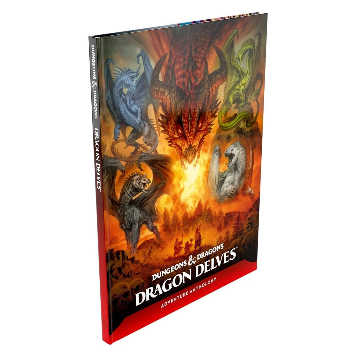 Dungeons & Dragons: Dragon Delves Hardcover Book | D&D Adventure Book for Dragon Masters & Roleplayers