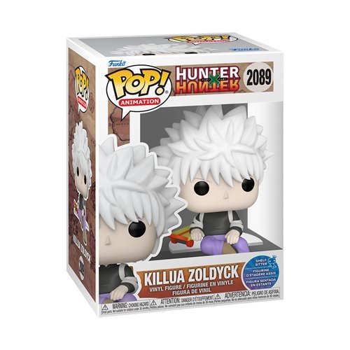 Killua Zoldyck (Sitting) #2089 Funko Pop! Animation Hunter x Hunter - Approx. 4 1/2" Collectible Vinyl Figure Bundled with Display Box Protector Case