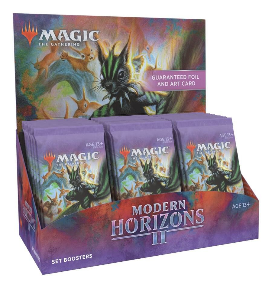 Magic: The Gathering TCG Modern Horizons 2 - Play Booster Box MTG Expansion with Mythic Rares, Fetch Lands & Premium Foil Cards