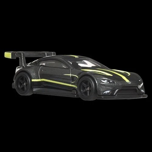 Hot Wheels Premium Car Culture Euro Speed Aston Martin Vantage GTE 2/5 - Collectible Toy Car Vehicle