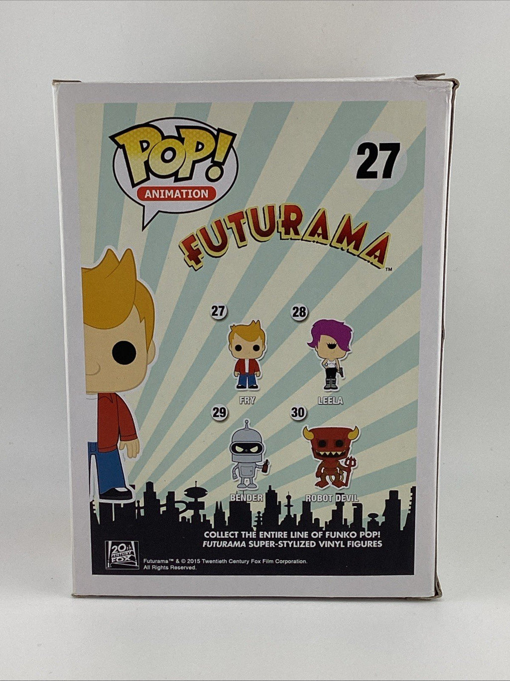 Funko Pop! Vinyl: Futurama - Philip J. Fry #27