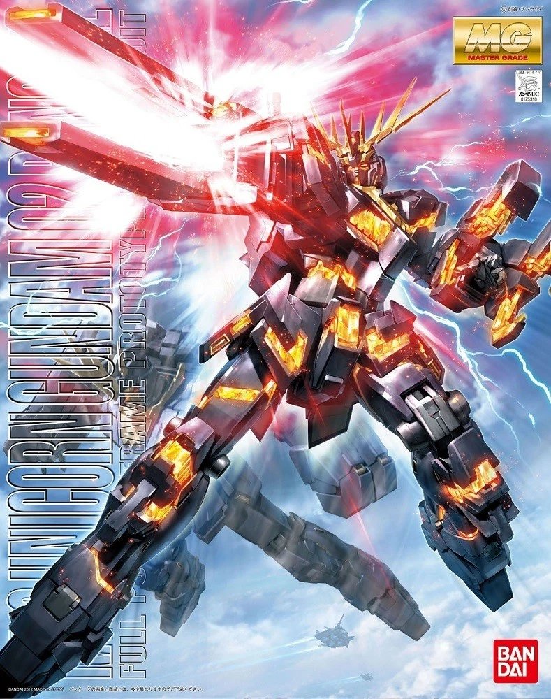 Bandai Hobby RX-0 Unicorn Gundam 02 Banshee MG 1/100