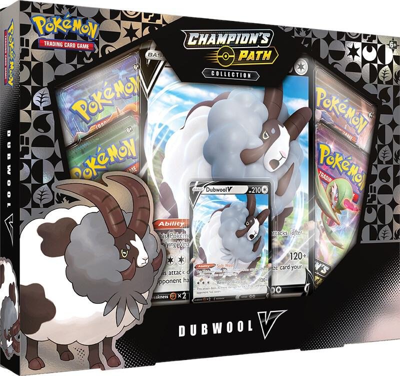Pokemon TCG Champions Path Dubwool V Collection Box Sealed Pokemon Cards Set