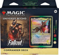 Magic: The Gathering Universes Beyond Fallout – Scrappy Survivors Commander Deck | MTG Commander Deck Box