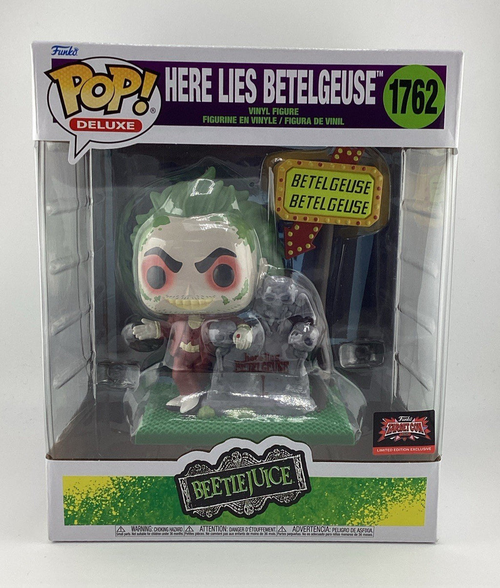 Funko Pop! Deluxe: Beetlejuice Here Lies Betelgeuse Target Con (Exclusive) #1762