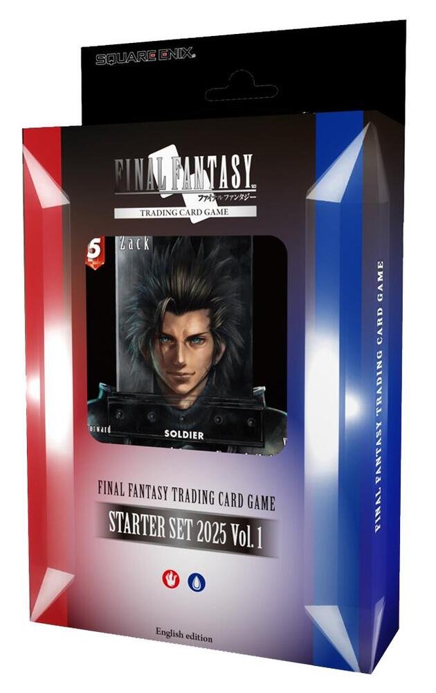 Final Fantasy TCG Starter Set 2025 Vol 1 English Edition Card Game Deck