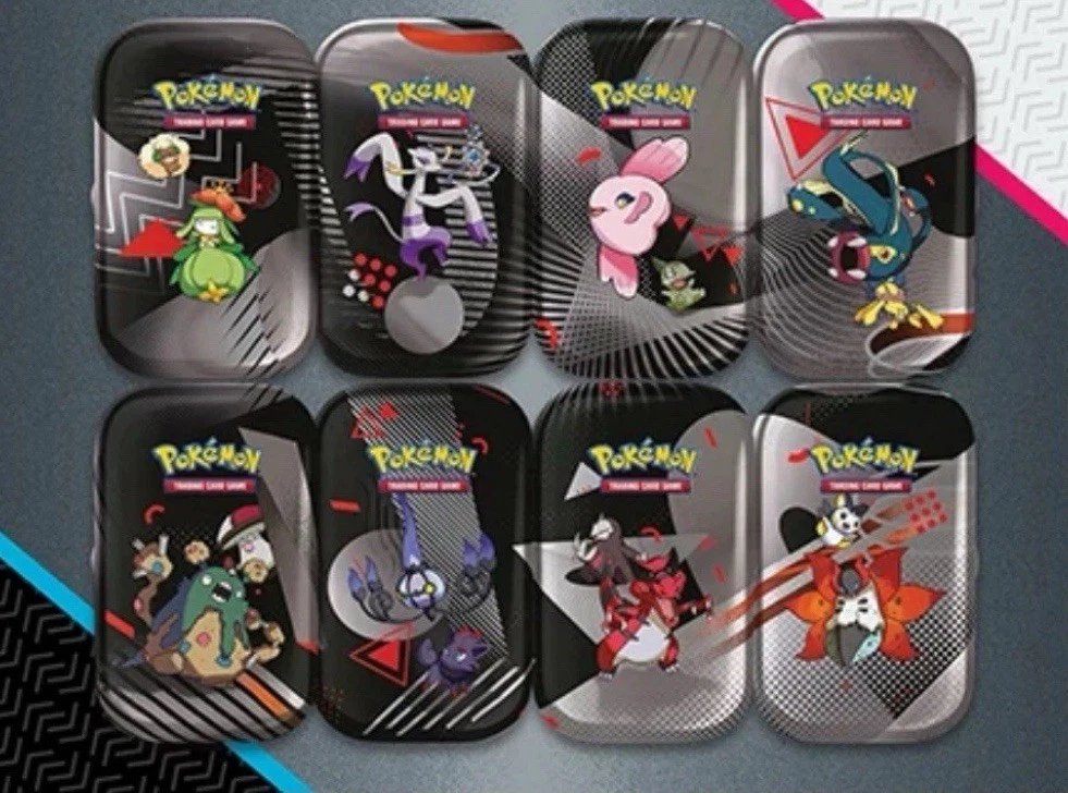 Pokemon TCG SV10.5 Unova Mini Tin - Single Random Character Art