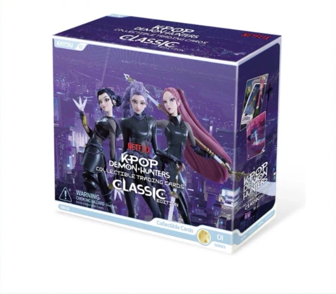 Kayou KPop Demon Hunters Classic Series 01A Booster Box Collectible Trading Card Set