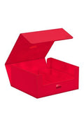 Ultimate Guard Treasurehive 90+ Card Storage Case – Red | Trading Card Deck Storage