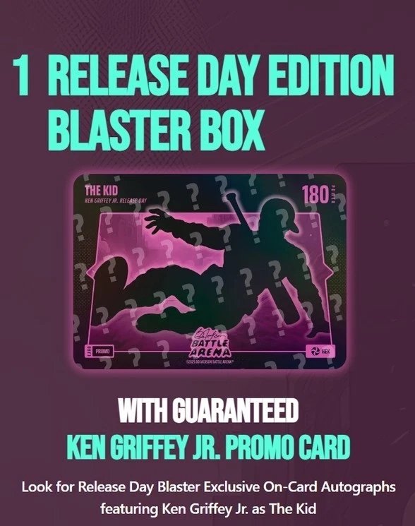 Bo Jackson Battle Arena 2026 Release Day Blaster – Exclusive Launch Edition Box