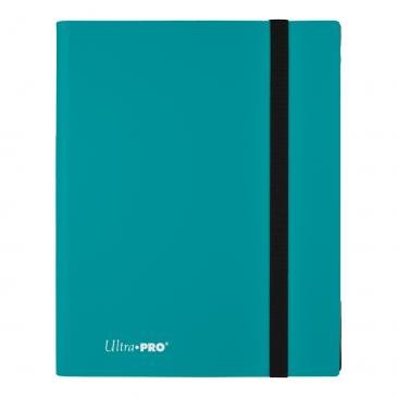 Ultra PRO 9-Pocket PRO-Binder – Sky Blue | Holds 360 Cards | Side-Loading Design | Archival-Safe, Acid-Free, Non-PVC Material