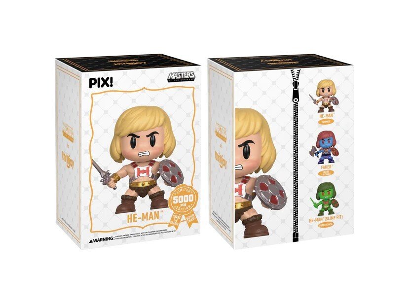 He-Man Thrilljoy Pix! Master of The Universe Limited Edition 5000pcs - Collectible Vinyl Figure