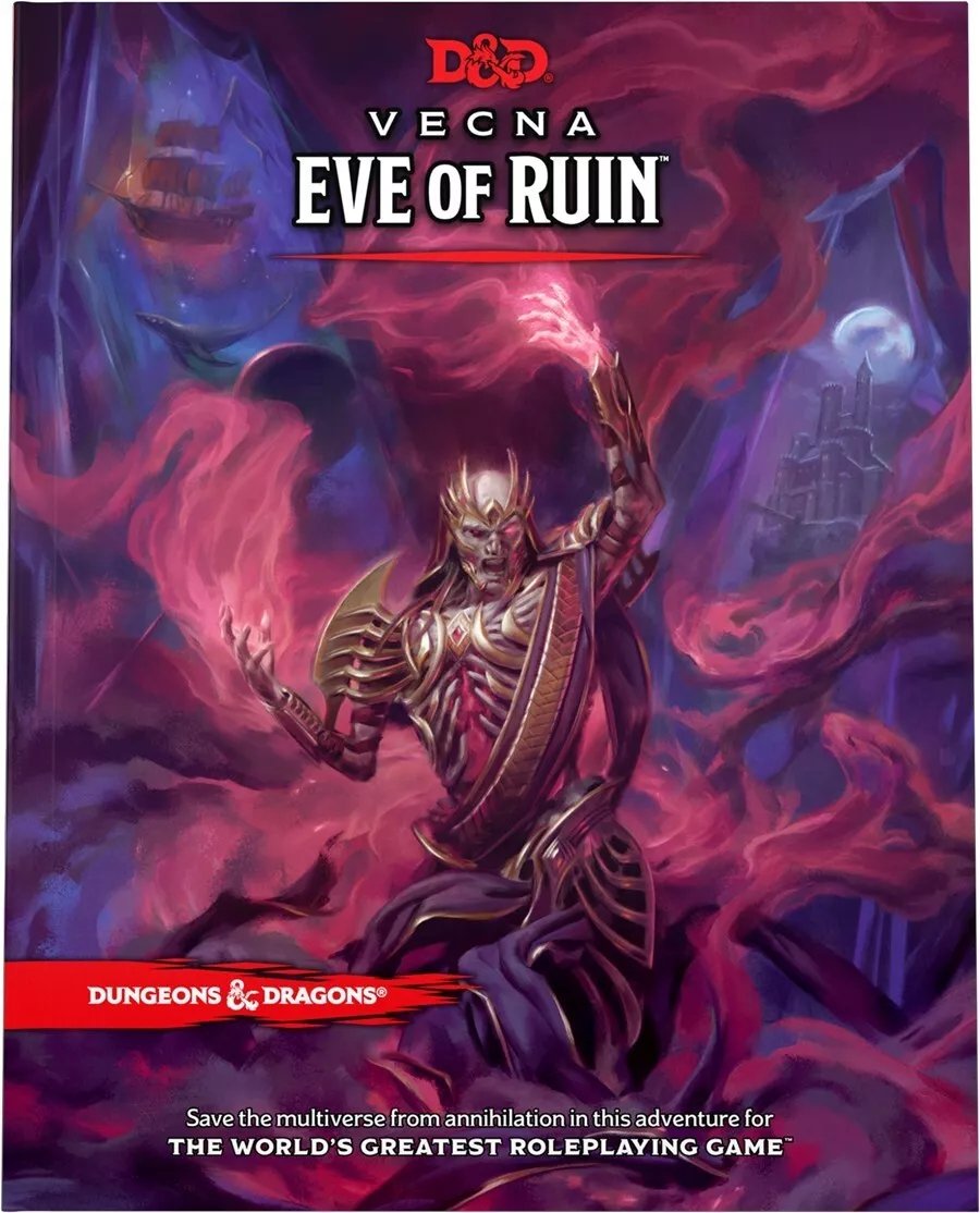 D&D Vecna: Eve of Ruin – Epic Adventure Book | Dungeons & Dragons Multiverse Campaign, High-Level Content