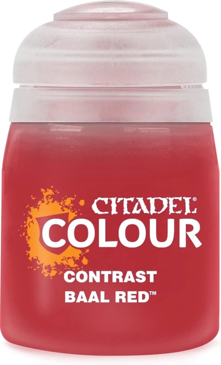 Warhammer Citadel Contrast: Baal Red Paint Bottle 18ml