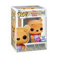 Winnie the Pooh Holding Honeypot Funko Pop! Disney Flocked Exclusive Limited Edition 5000pcs - Approx. 3.65" Collectible Vinyl Figure #1512 with Display Box Protector Case