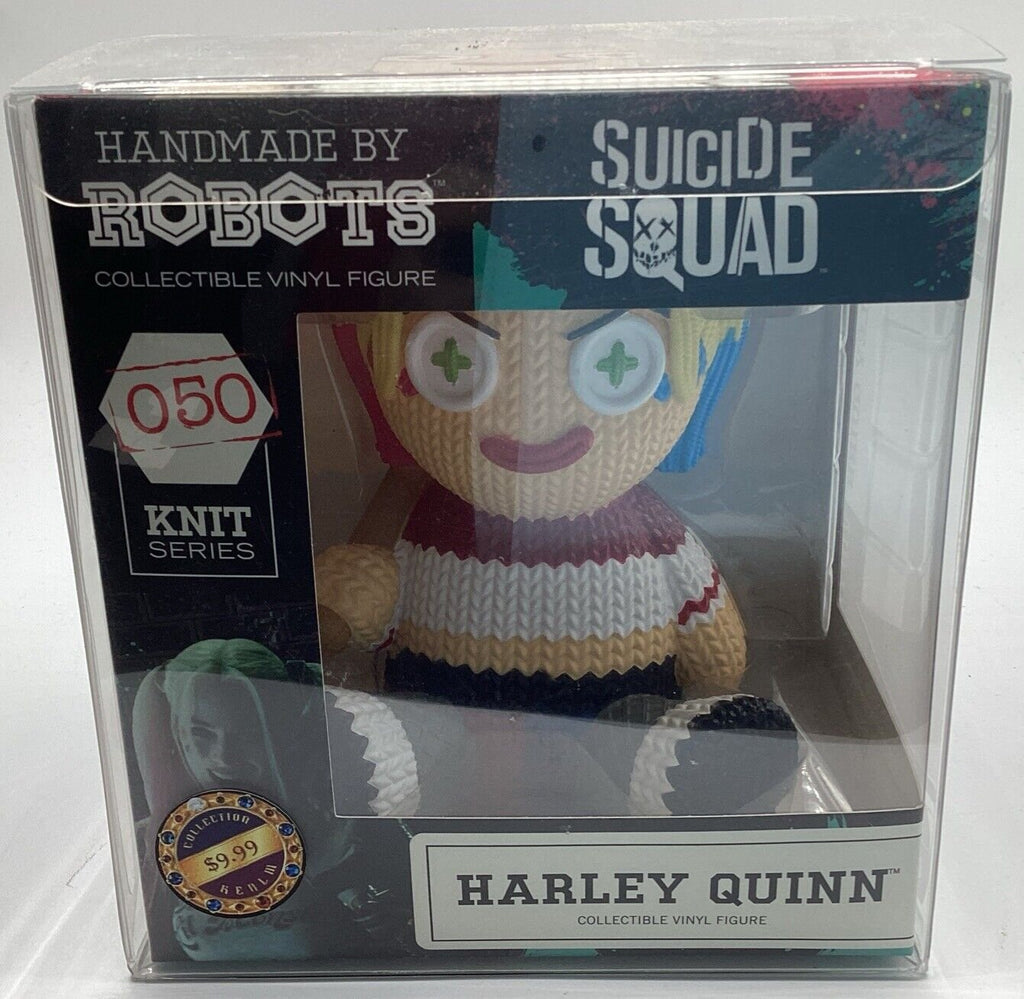 Harley Quinn Handmade by Robots (6in Tall) Knit Series NEW