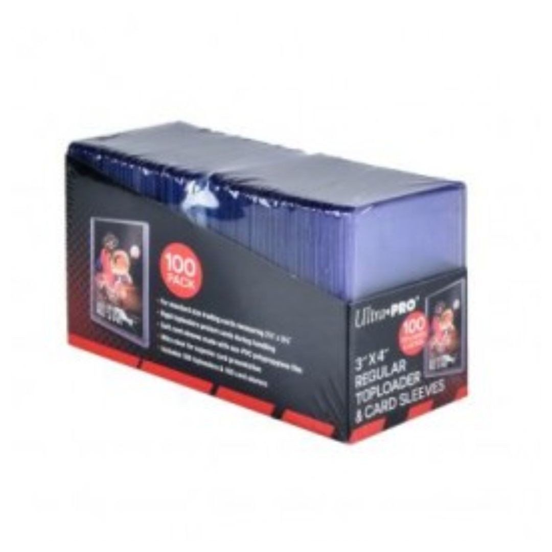 Ultra Pro: Standard 3 x 4-Inch Top Loader & 100CT Soft Sleeves Combo