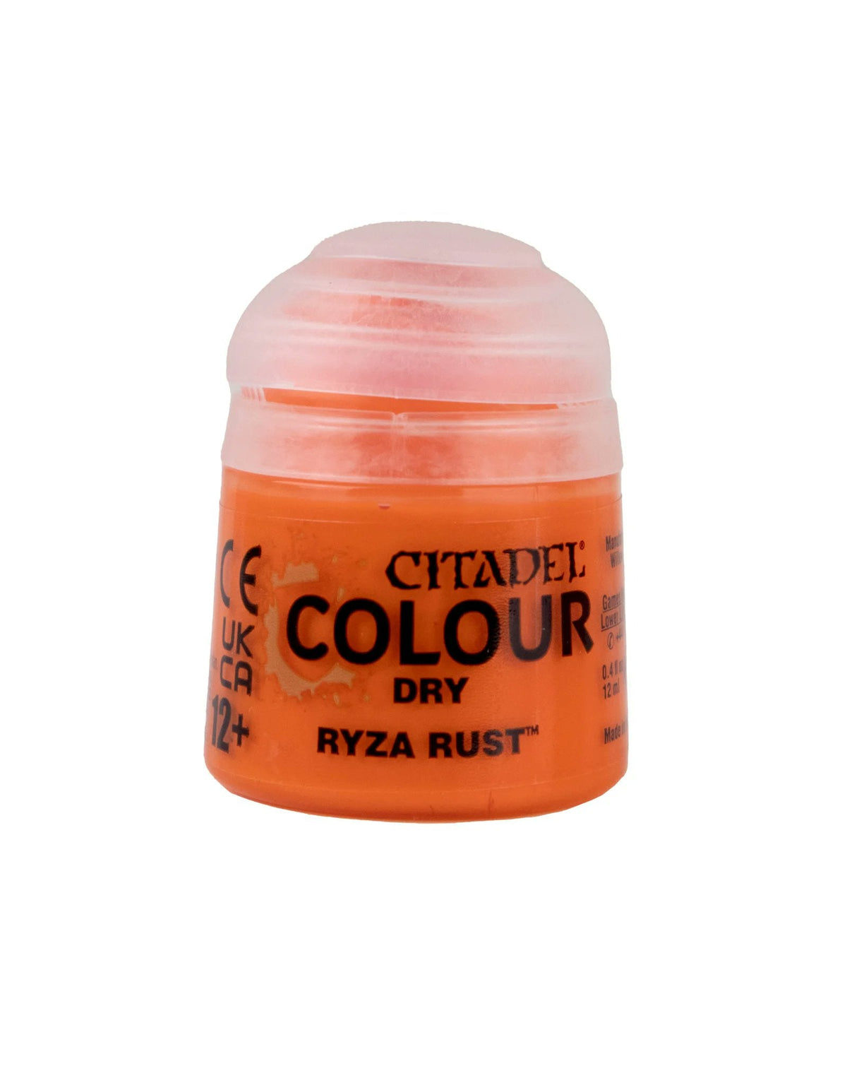 Warhammer Ryza Rust 18ml Paint for Miniatures Tabletop Models and Hobby Projects
