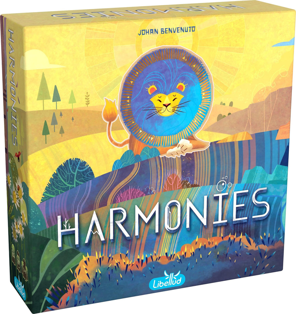 Asmodee Harmonies Board Game - Create Oneiric Landscapes, Strategic & Poetic Gameplay, Fun Family Game for Kids & Adults, Ages 10+, 1-4 Players, 30 Min Playtime, (Multilingual Edition)