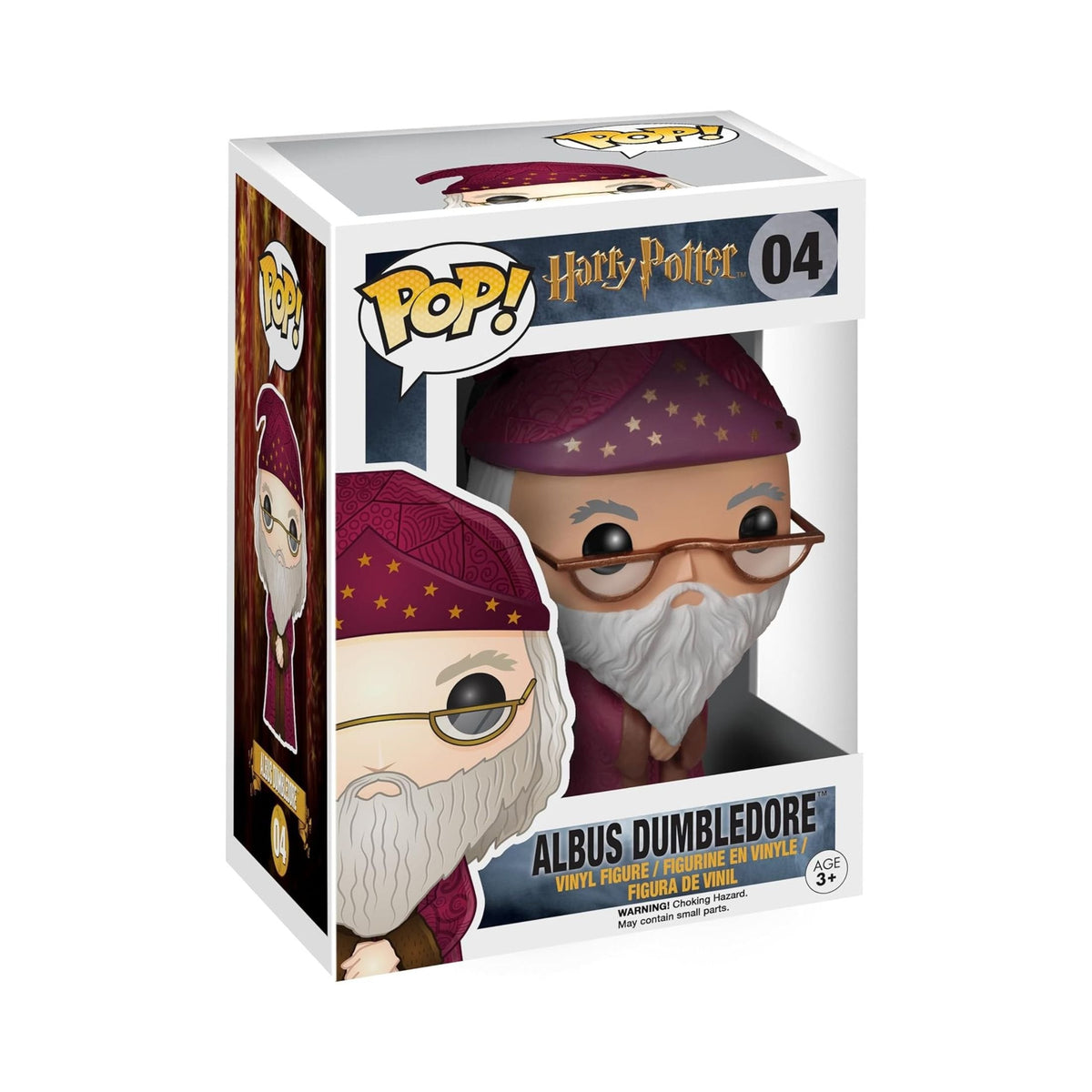 Albus Dumbledore Funko Pop! Harry Potter - Iconic Wizarding Character - Approx. 3 3/4" Collectible Vinyl Figure #04 with Display Box Protector Case