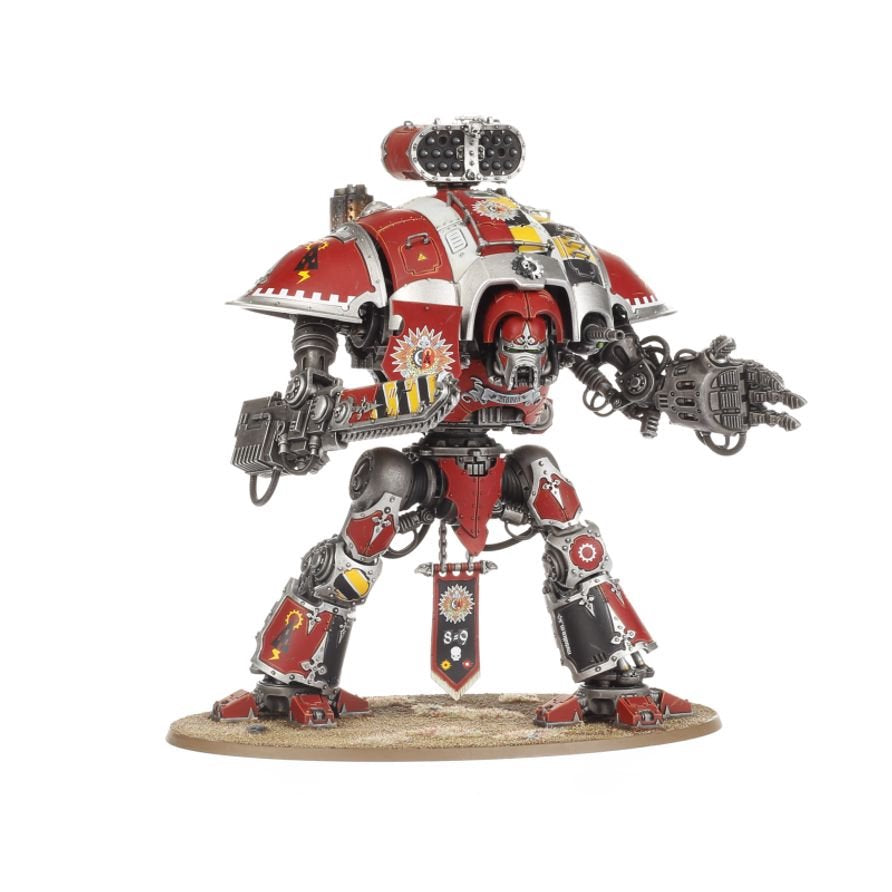 Warhammer 40K Imperial Knights Knight Questoris Model Kit – Multipart Plastic War Machine Figure with 6 Build Configurations for Warhammer 40,000 Armies