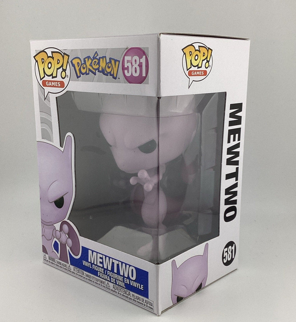 Funko Pop! Games Vinyl: Pokémon - Mewtwo #581
